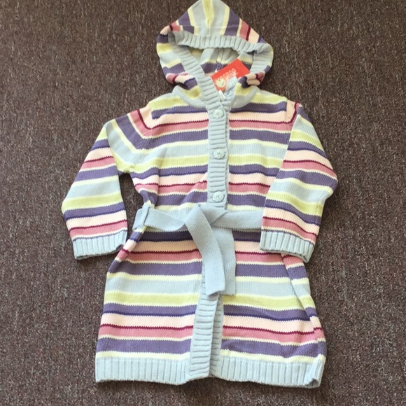 NWTs Vintage Gymboree’s “Winter Princess” line sweater/coat Sz 4 - Picture 1 of 2